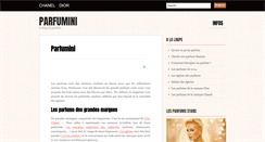 Desktop Screenshot of parfumini.fr