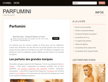 Tablet Screenshot of parfumini.fr